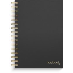 Notebook | Prikket | A5 | Black |