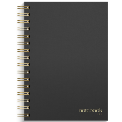 Notebook | Prikket | A5 | Black |