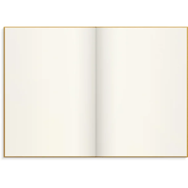 Notebook textile | Sennep | blank | A5 |