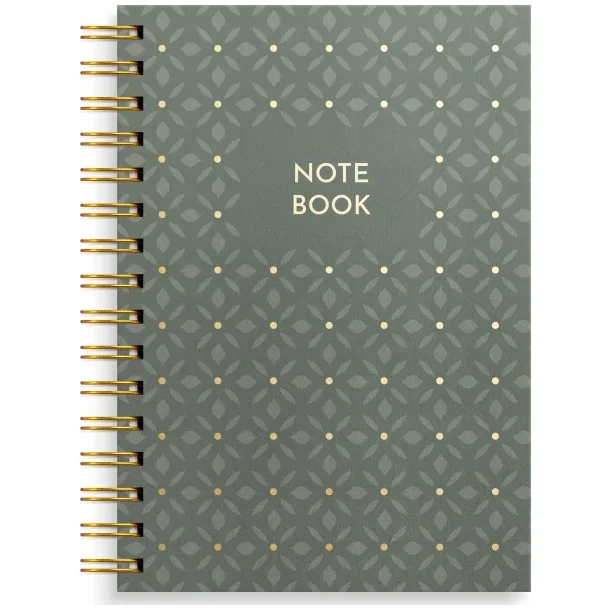 Notebook | A5 | Green Pattern |