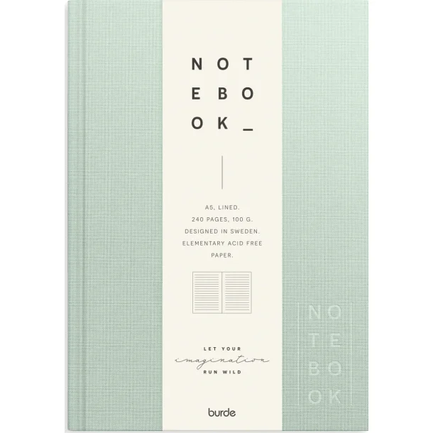 Notebook | Textile Green | A5 |