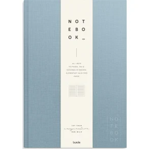 Notebook Textile | Light Blu | A4 |