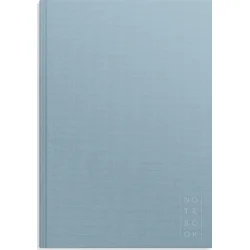 Notebook Textile | Light Blu | A4 |