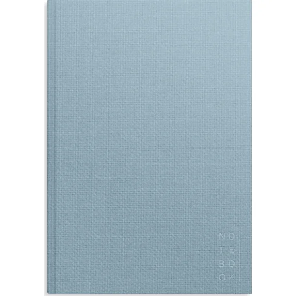 Notebook Textile | Light Blu | A4 |