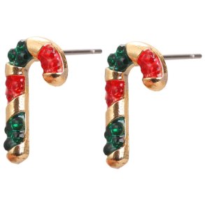 reringe |  julestok i guld, rd og grn | 