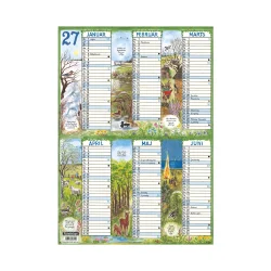 Overblikskalender | 2027 | A4 |