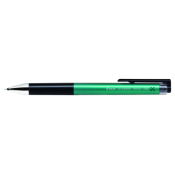 Gelpen m/klik Synergy Point 0,5 gr�n