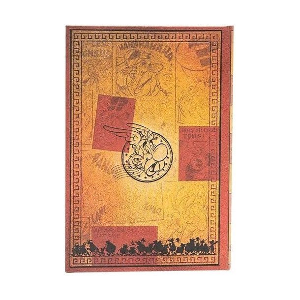PaperBlanks Kalender 2025 | Asterix &amp; Obelix | Mini | Ugekalender | 