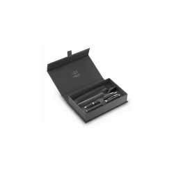 Parker Duos�t IM kuglepen+fyldepen sort/krom