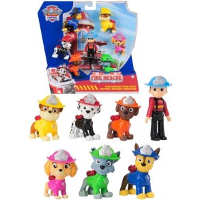 Paw Patrol | Fire Rescue | 7 stk. figurer | 