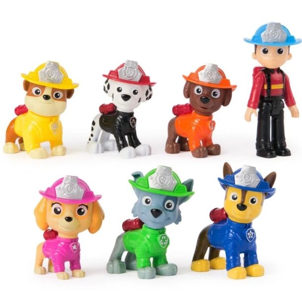 Paw Patrol | Fire Rescue | 7 stk. figurer | 
