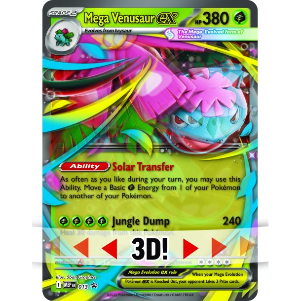 Pok&eacute;mon Mega Venusaur Box Premium EX