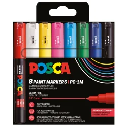 Posca | PC-1M | 8 stk. St Basic Color |
