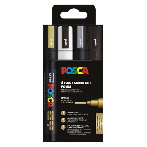 Posca | PC-5M | 4 stk. |