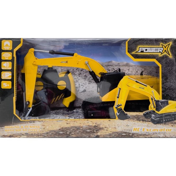 Power X | fjernstyret gravemaskine |