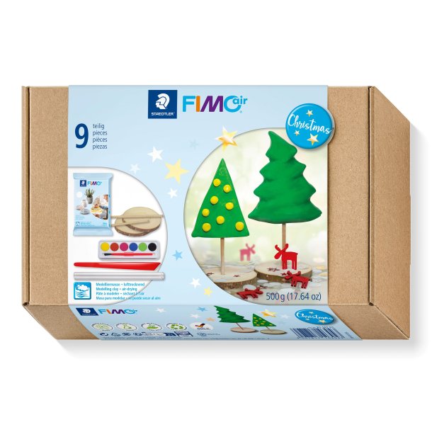 Modeller Fimo Air mixed s�t jul