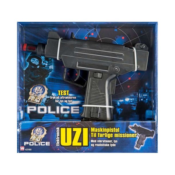 SWAT unit elektronisk UZI maskinpistol 