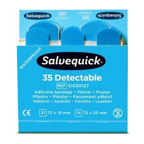Salvequick Plaster bl� refill