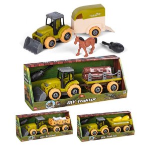 Saml selv traktor med anhnger