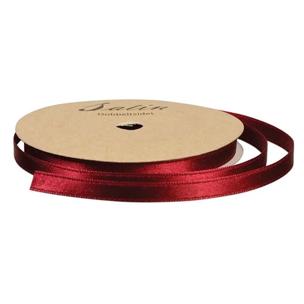Satinb�nd | 3,5mm | 10m | Bordeaux |