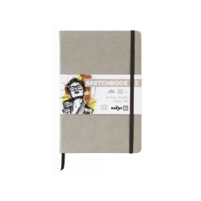 Skitsebog | 14x21 cm | 80 sider | 140G | Taupe |