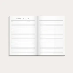 Student planner | A5 | beige |