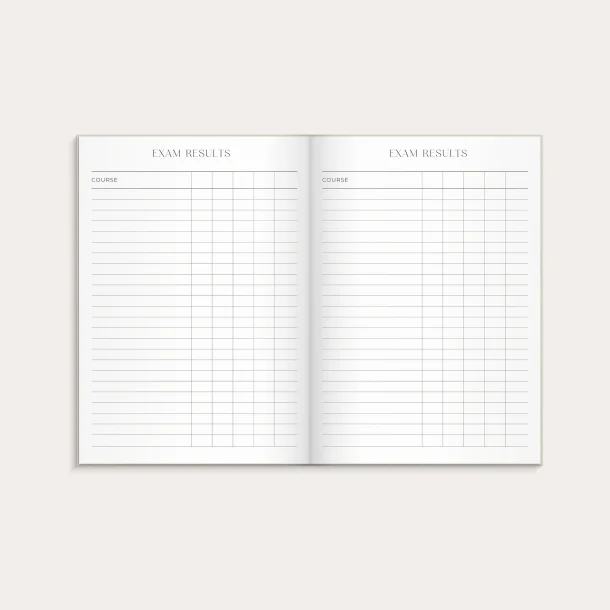 Student planner | A5 | beige |
