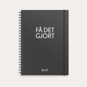 Studie F� det gjort | A5 | ugekalender | 2026/2027 |