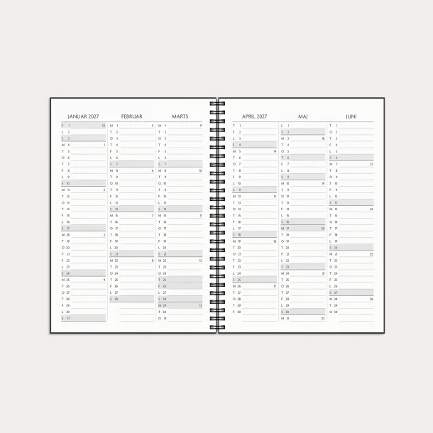 Studie F� det gjort | A5 | ugekalender | 2026/2027 |