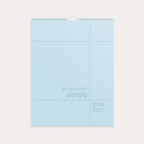Studie Familiekalender | Simply | 2026/2027 |