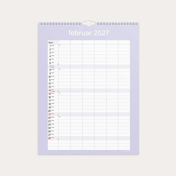 Studie Familiekalender | Simply | 2026/2027 |
