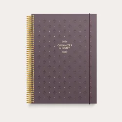 Studie Organizer &amp; Notes A5 ugekalender design 2026/2027