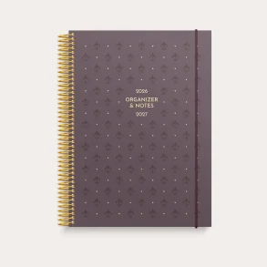 Studie Organizer & Notes A5 ugekalender design 2026/2027