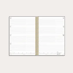 Studie Organizer &amp; Notes A5 ugekalender design 2026/2027