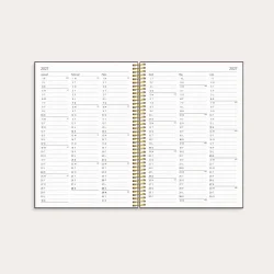 Studie Organizer &amp; Notes A5 ugekalender design 2026/2027