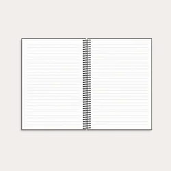 Studie Organizer &amp; Notes | A5 | ugekalender | sort | 2026/2027 |