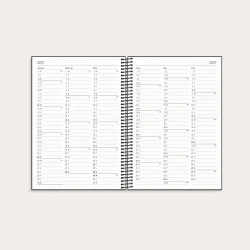 Studie Organizer &amp; Notes | A5 | ugekalender | sort | 2026/2027 |