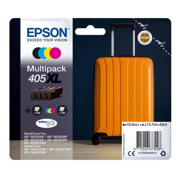 T405 Multipack 4-colours XL Ink