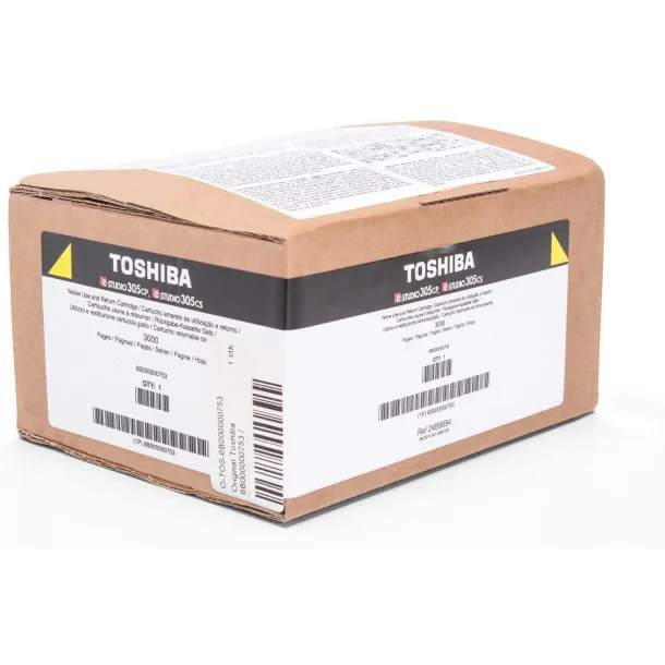 Toshiba e-Studio 305PY-R Yellow toner return 3k