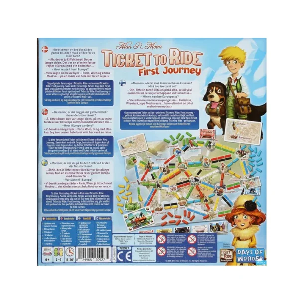 Ticket To Ride - First Journey