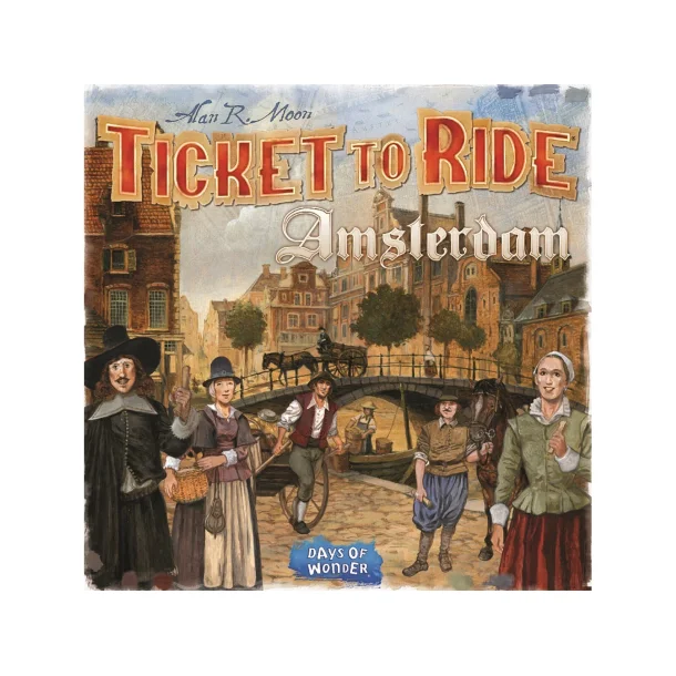 Ticket to Ride - Amsterdam (Nordic udgave)