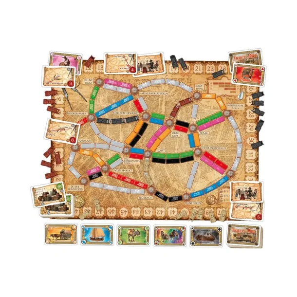 Ticket to Ride - Amsterdam (Nordic udgave)