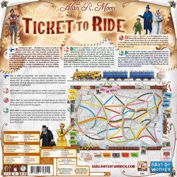 Ticket to Ride - USA (dansk)