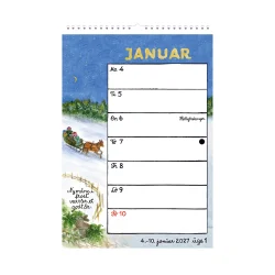 Uge- V�g - kalender | 2027 |