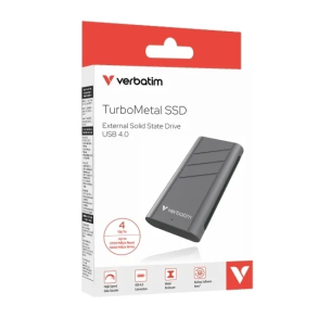 VERBATIM TurboMetal SSD USB 4.0 4TB