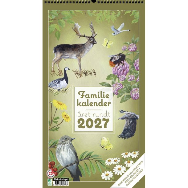 V�gkalender | �ret rundt i Naturen | 2027 |