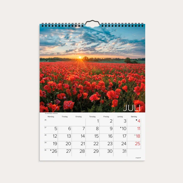 V�gkalender | Dansk natur | 2027 |
