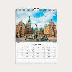 V�gkalender | danske slotte | 2027 |