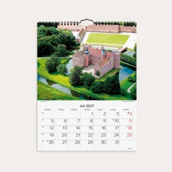 V�gkalender | danske slotte | 2027 |
