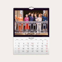 V�gkalender | kongehuset | 2027 |